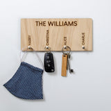 Personalised key ring holder - Stag Design