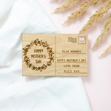 Mother's Day wooden postcard - Stag Design