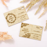 Mother's Day wooden postcard - Stag Design