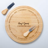 Personalised cheese board - Stag Design