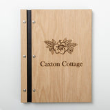 Personalised stag logo guest book - Stag Design