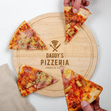 NEW! Personalised Pizza Serving Board - Stag Design