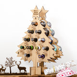 Personalised oak Advent calendar for craft beer - Stag Design