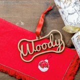 Dog bone Christmas tree decoration - Stag Design