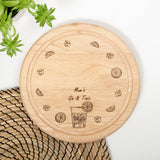 Mother's Day gin board and card gift set - Stag Design
