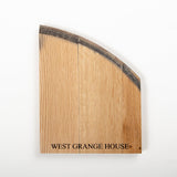 Whisky cask chopping board - Stag Design