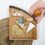 Whisky cask chopping board - Stag Design