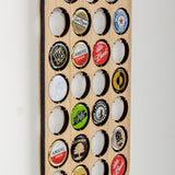 Beer cap bottle shape wall hanging - Stag Design