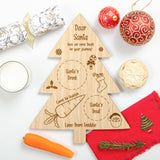 Christmas Eve Christmas tree board for Santa - Stag Design