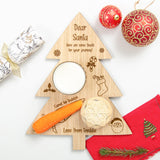 Christmas Eve Christmas tree board for Santa - Stag Design