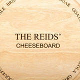 Personalised cheese board - Stag Design