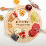 Personalised cheese board - Stag Design