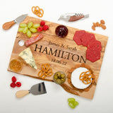 Personalised olive chopping board - Stag Design