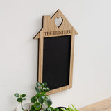 Personalised house chalkboard - Stag Design