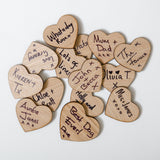 Wooden hearts - Stag Design