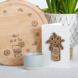Mother's Day gin board and card gift set - Stag Design