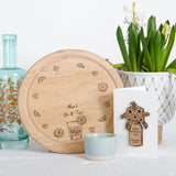 Mother's Day gin board and card gift set - Stag Design