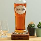 Personalised bottle glorifier with LED up light - Stag Design