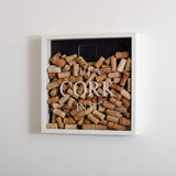 NEW! Large cork memory box frame - Stag Design