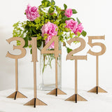 Table numbers for weddings and celebrations - Stag Design