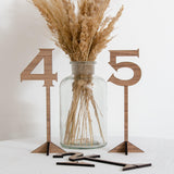 Table numbers for weddings and celebrations - Stag Design