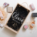 NEW! Bridesmaid, Maid of Honour gift box - Stag Design