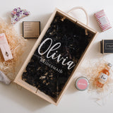 NEW! Bridesmaid, Maid of Honour gift box - Stag Design