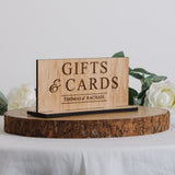 Gifts and cards sign