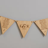 Bunting table plan - Stag Design