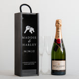 Personalised new home bottle box