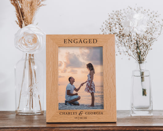 Frames for engagement shop photos