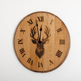 Whisky barrel clock