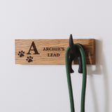 Personalised dog lead hook
