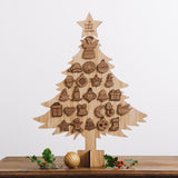 Wooden advent calendar