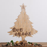 Wooden advent calendar