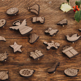 Wooden advent calendar