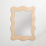Contemporary organic shape mirror