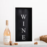 Vertical drinks cork frame