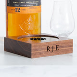 Personalised bottle glorifier with LED up light