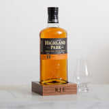 Personalised bottle glorifier with LED up light