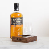 Personalised bottle glorifier with LED up light