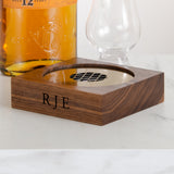 Personalised bottle glorifier with LED up light