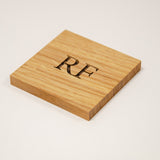 Whisky tasting coaster with glass