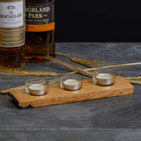 Triple whisky cask tea light holder - Stag Design