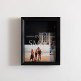 'Every smile tells a story' frame