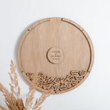 NEW! Wedding guest book alternative circle dropbox