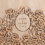 NEW! Wedding guest book alternative circle dropbox