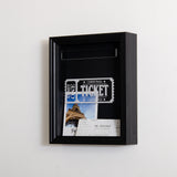 Ticket memory box frame