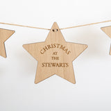 Family Christmas bunting