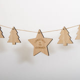 Family Christmas bunting